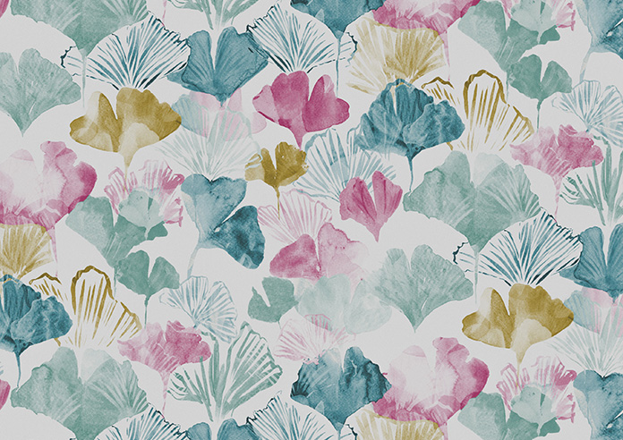 Palm Beach Faux Silk, Tropicana - Roman Blind - Image 7